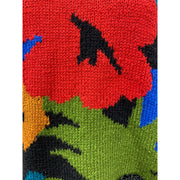 Fun cute Knit pullover swing crop style tunic jumper sweater in jewel tones. Size free. See measurements. No wool. - Robin Boutique-Boutique    &.  Reloved Fabrics