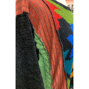 Fun cute Knit pullover swing crop style tunic jumper sweater in jewel tones. Size free. See measurements. No wool. - Robin Boutique-Boutique    &.  Reloved Fabrics