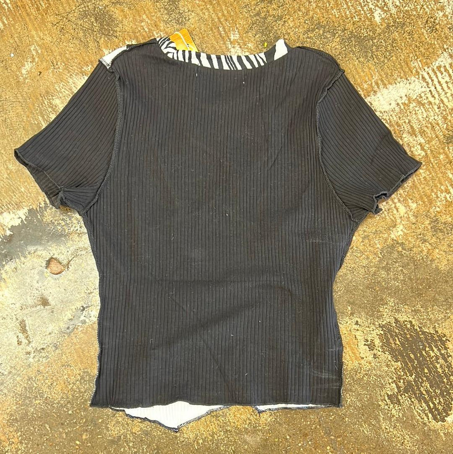 Lizette Blouse LC A3532 Zebra and Serpentine - Robin Boutique-Boutique 