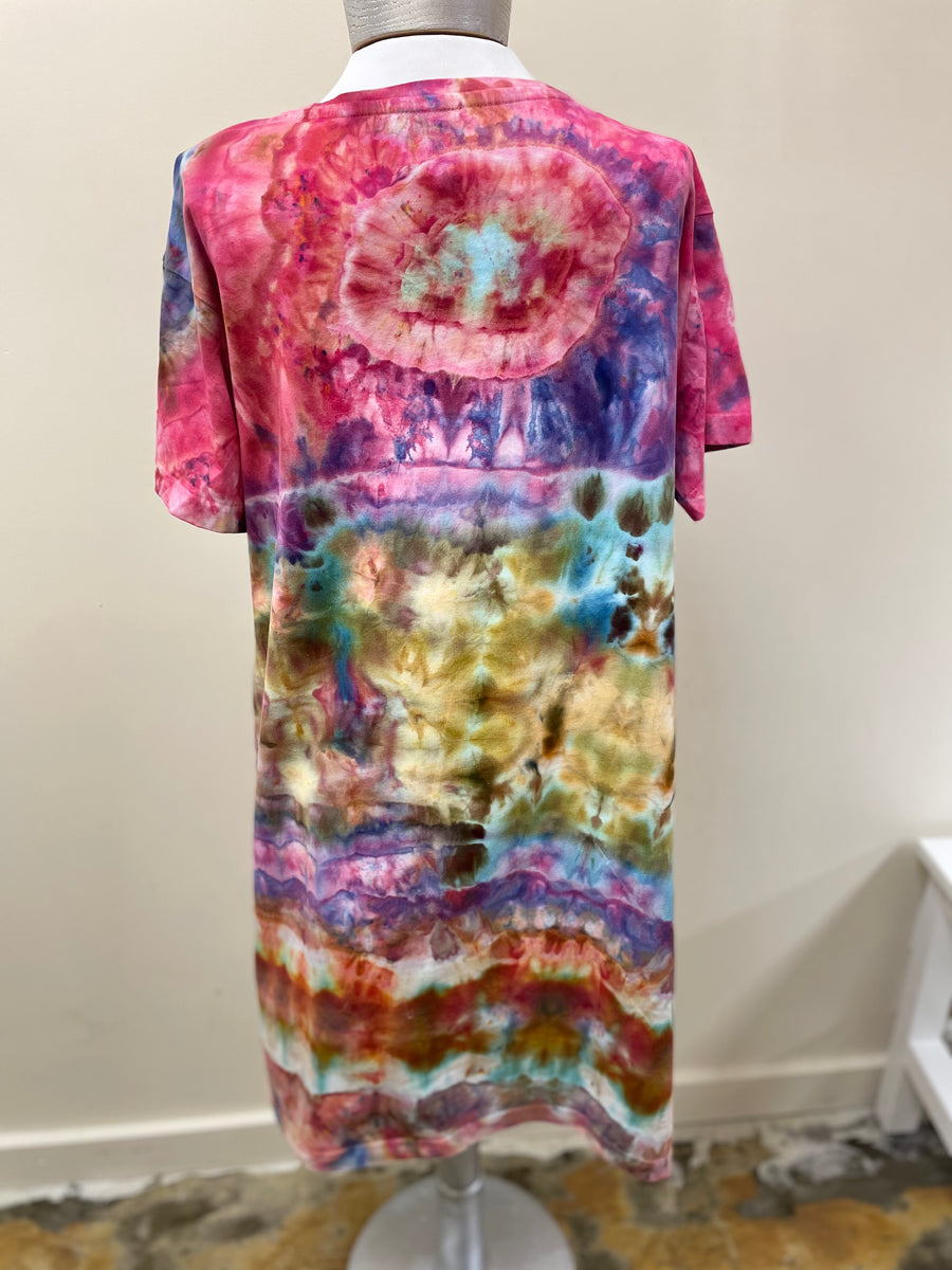 V-Neck Tee Shirt Dress - Robin Boutique-Boutique 