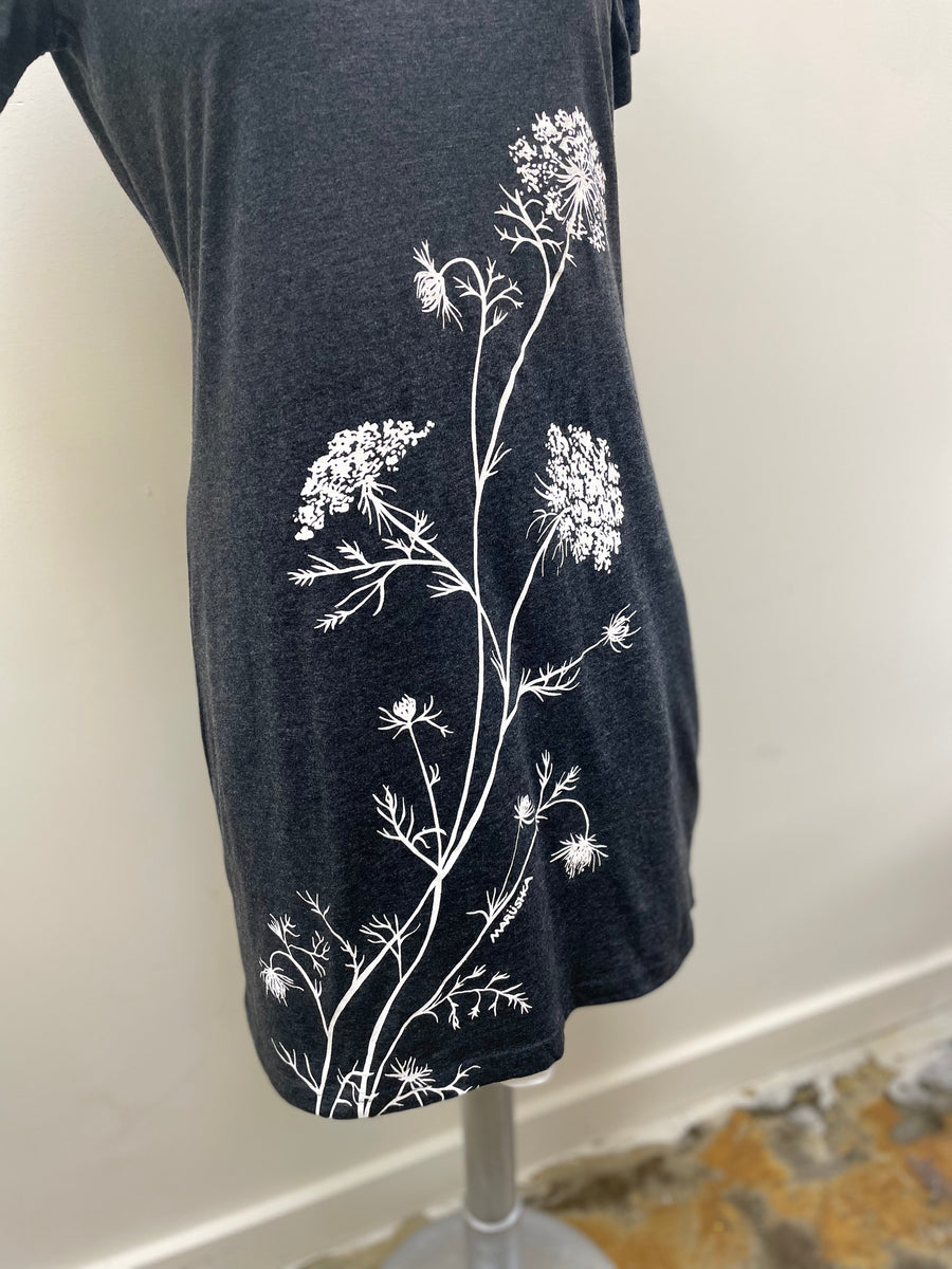 V-Neck Tee Shirt Dress - Robin Boutique-Boutique 