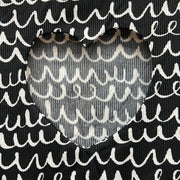 Lizette Blouse LC3567 black Waves - Robin Boutique-Boutique 