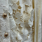 Gorgeous Lace Appliqued and pom pom dress by Beulah - Robin Boutique-Boutique 