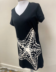 V-Neck Tee Shirt Dress - Robin Boutique-Boutique 